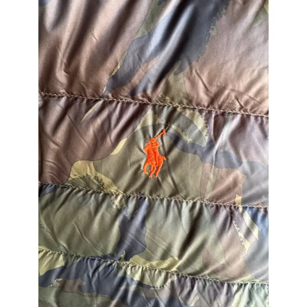 Polo Ralph Lauren Camouflage Puffer Vest NWT XXL/TTG